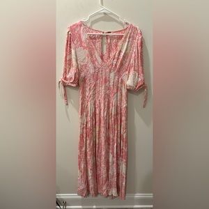 Free People Forever Always Midi Dress
